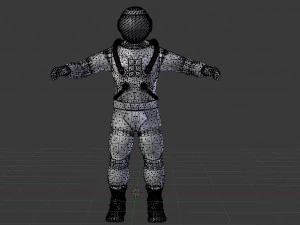 astronaut 3D Model