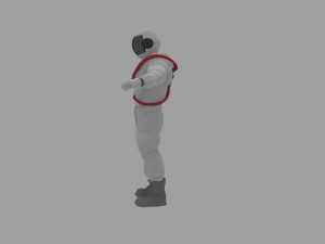 astronaut 3D मॉडल