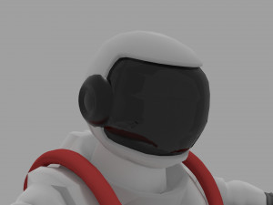 astronaut 3D मॉडल