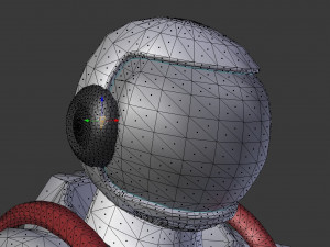 astronaut 3D मॉडल