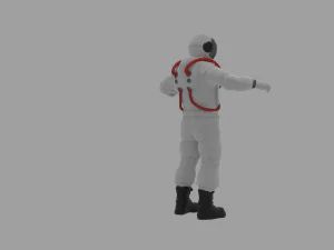 astronaut 3D Model