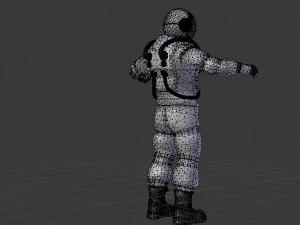 astronaut 3D Model