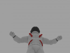 astronaut 3D मॉडल