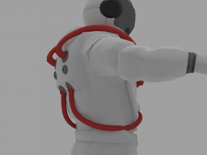 astronaut 3D मॉडल