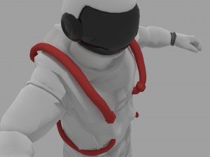 astronaut 3D मॉडल