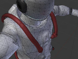 astronaut 3D Model