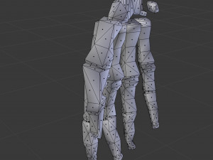 human skeleton 3D मॉडल