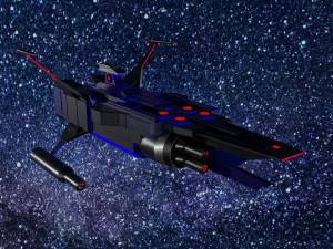 spaceship 3D Model
