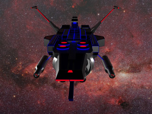 spaceship 3D Model
