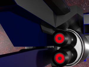 spaceship 3D Model