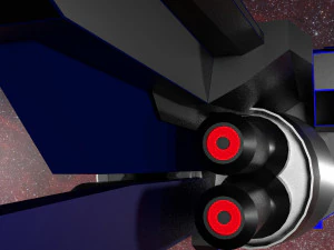 spaceship 3D Model