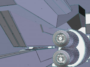 spaceship 3D Model