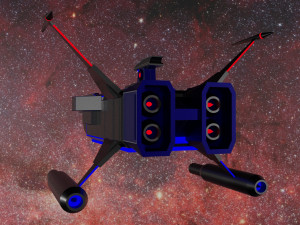 spaceship 3D Model