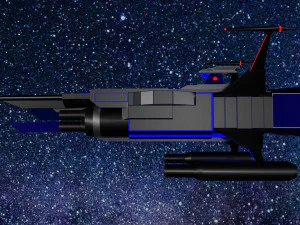 spaceship 3D Model