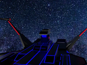 spaceship 3D Model