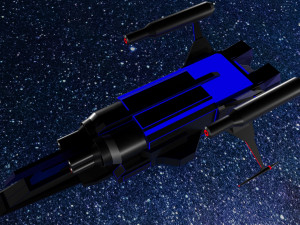 spaceship 3D Model