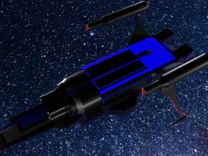 spaceship 3D Model