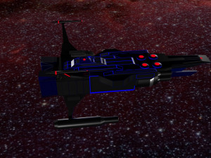 spaceship 3D Model