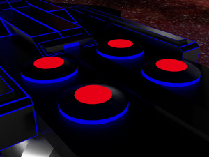 spaceship 3D Model