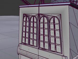 пиратский корабль 3D Модель