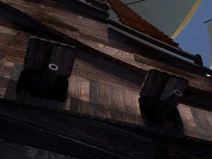 пиратский корабль 3D Модель