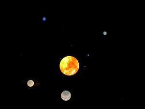 solar system 3D Model