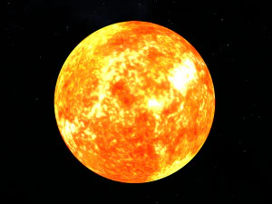 solar system 3D Model
