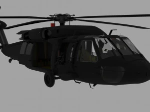 어-60 블랙호크 3D 모델