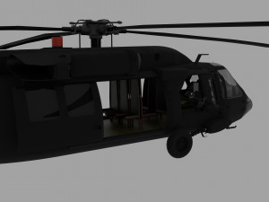 uh-60 black hawk Model 3D