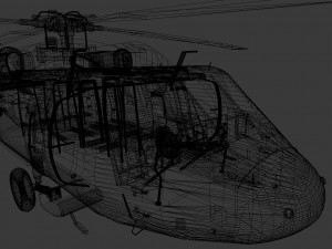 uh-60 black hawk Model 3D