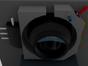 compound microscope Modelo 3D