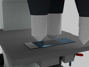 compound microscope Modelo 3D