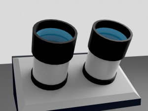 compound microscope Modelo 3D