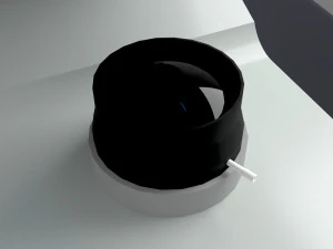 compound microscope 3D Model