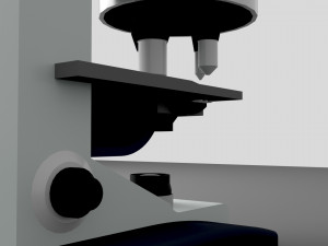 compound microscope Modelo 3D