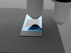 compound microscope 3D Model