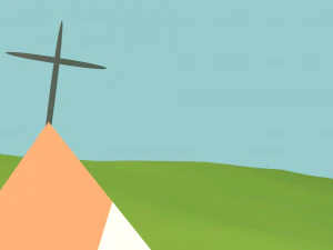 गिरजाघर 3D मॉडल