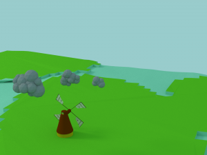 wind mill Modelo 3D