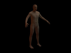 human body Modello 3D