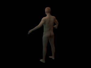 human body Modello 3D