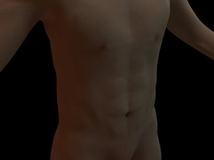 human body Modello 3D