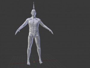 human body Modello 3D