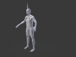 human body Modello 3D