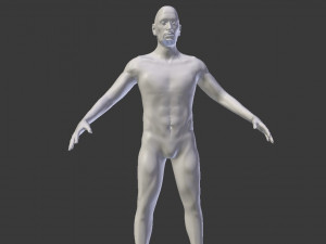 human body Modello 3D