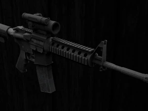 carabine m4a1 Modèle 3D
