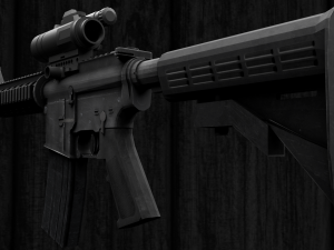 m4a1 carbine Modello 3D