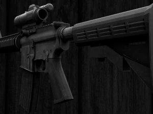 m4a1 carbine 3D Model