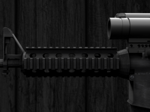 m4a1 carbine Modello 3D