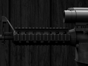 m4a1 carbine 3D Model