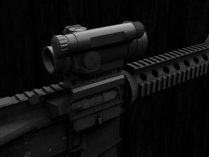 m4a1 carbine Modello 3D